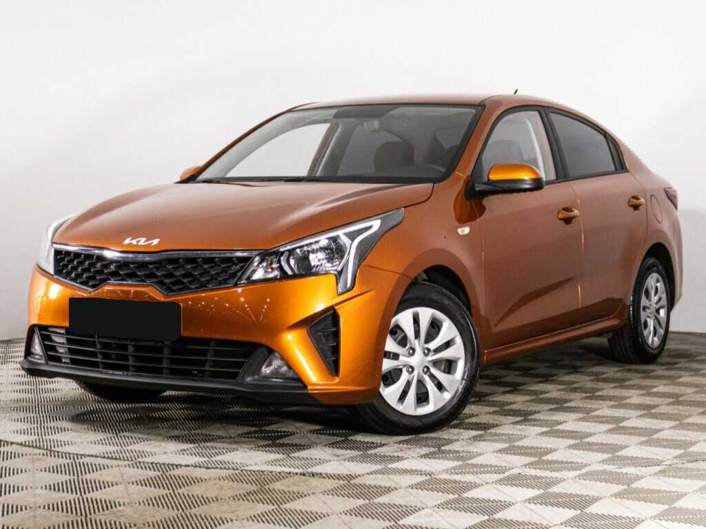 Kia Rio 2021 года с пробегом. Посмотреть фото