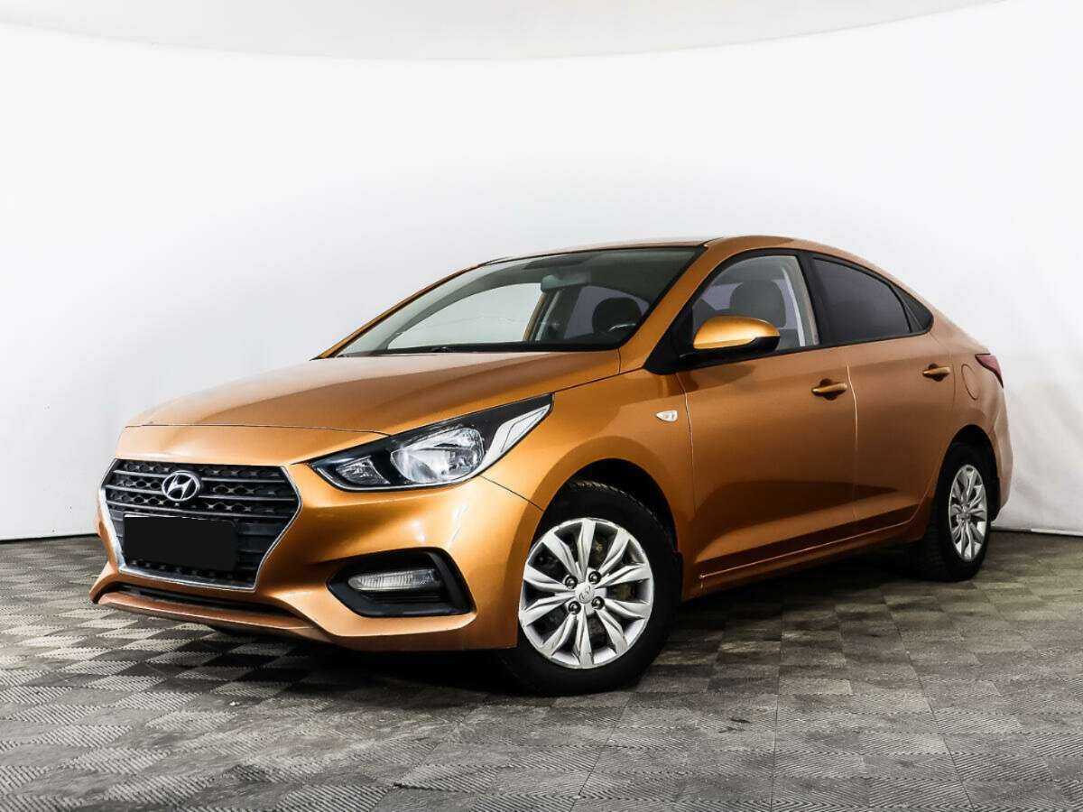 Hyundai Solaris 2017 года с пробегом. Посмотреть фото