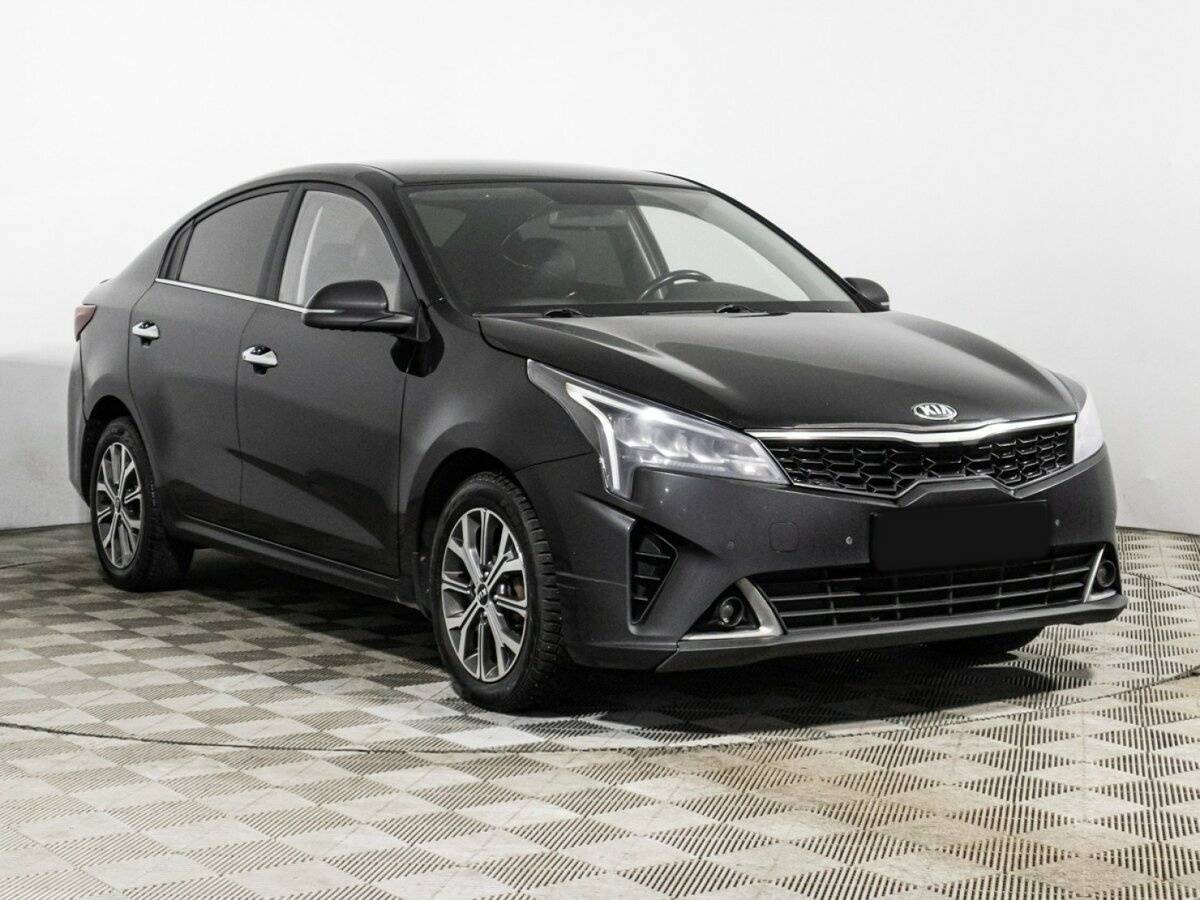 Kia Rio 2021 года с пробегом. Фото: #2