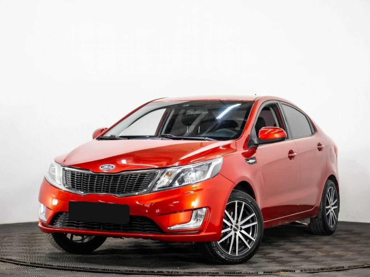 Kia Rio 2012 года с пробегом. Посмотреть фото