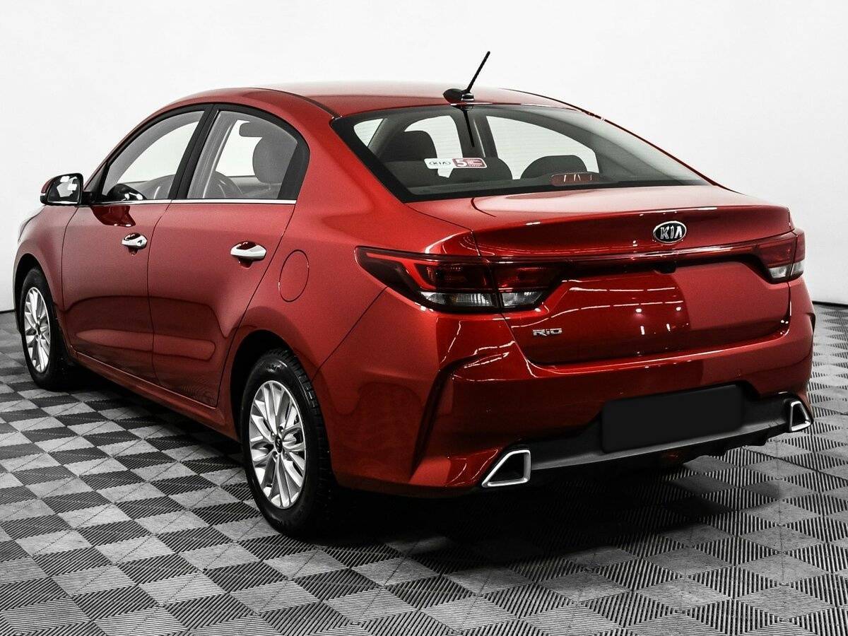 Kia Rio 2020 года с пробегом. Фото: #6