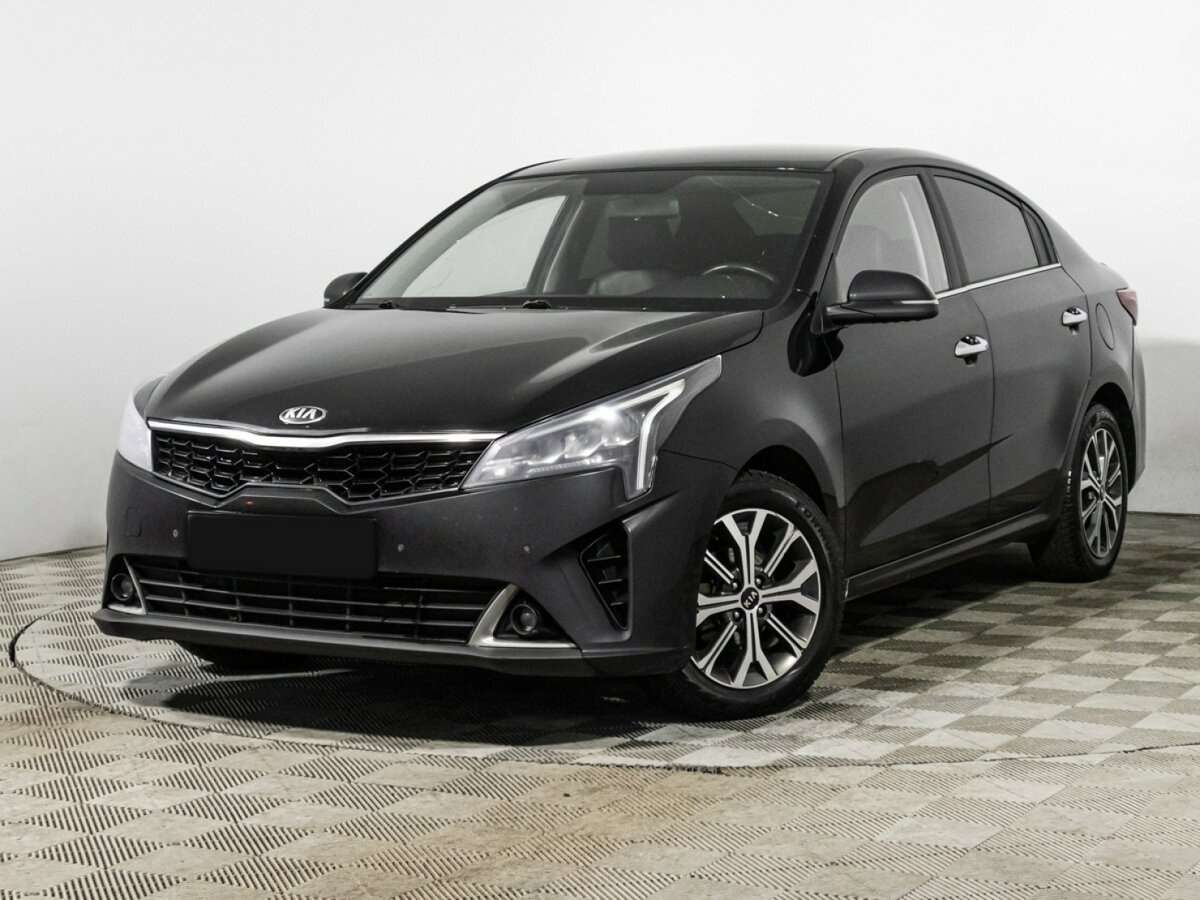 Kia Rio 2021 года с пробегом. Посмотреть фото