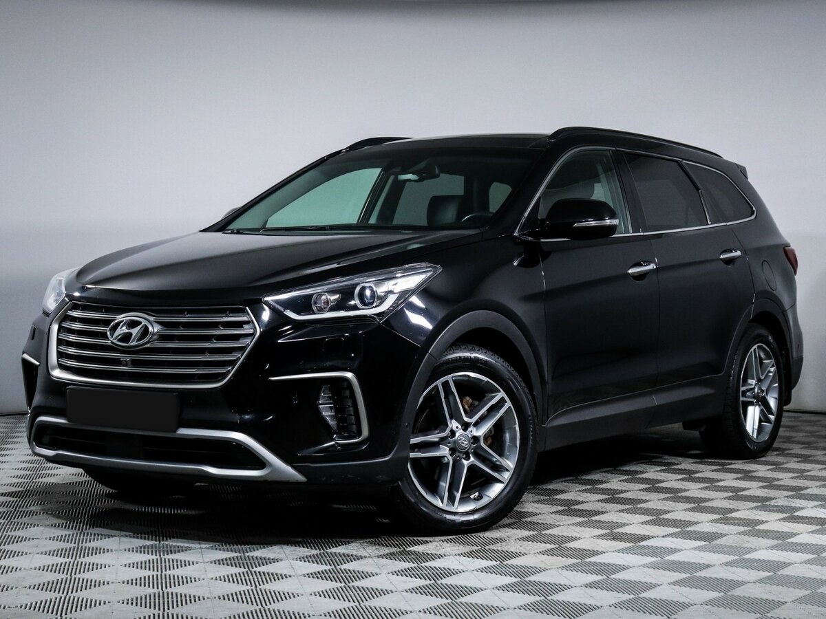 Hyundai Santa Fe 2017 года с пробегом. Посмотреть фото