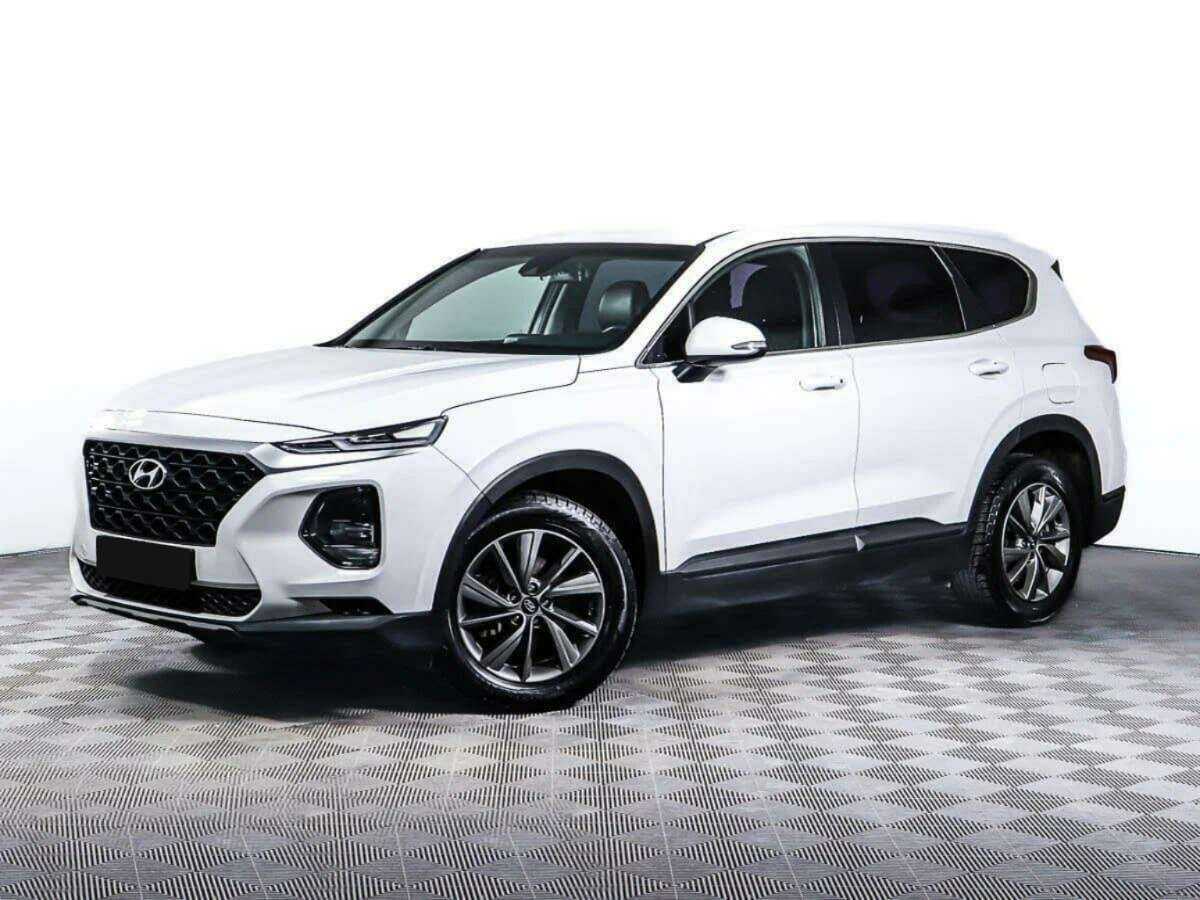 Hyundai Santa Fe 2018 года с пробегом. Посмотреть фото
