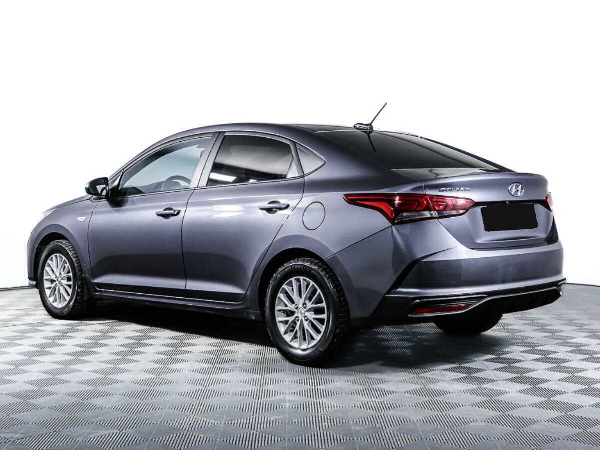 Hyundai Solaris 2021 года с пробегом. Фото: #6