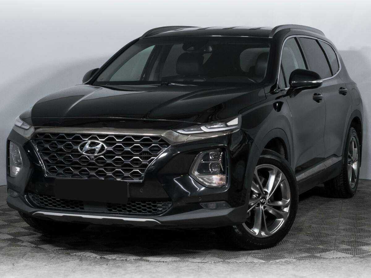 Hyundai Santa Fe 2019 года с пробегом. Посмотреть фото
