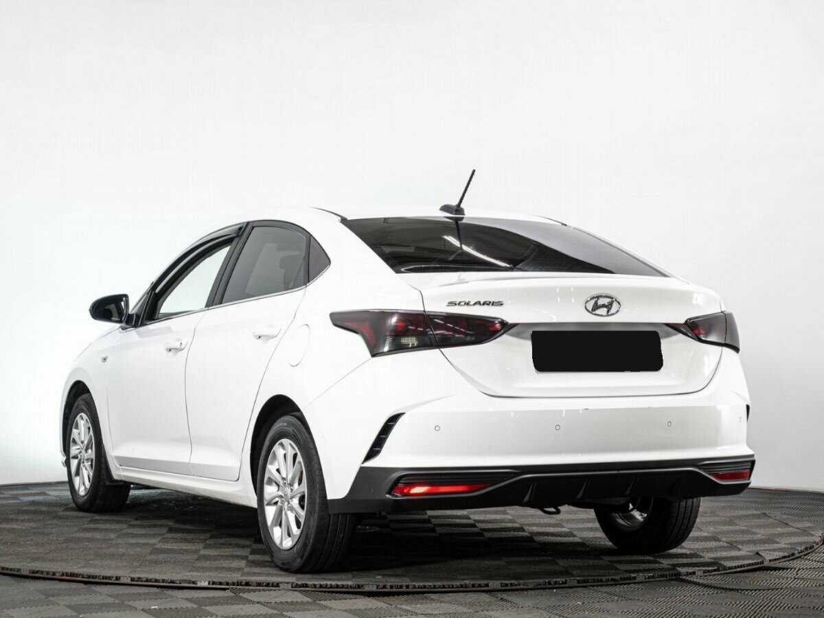 Hyundai Solaris 2021 года с пробегом. Фото: #5