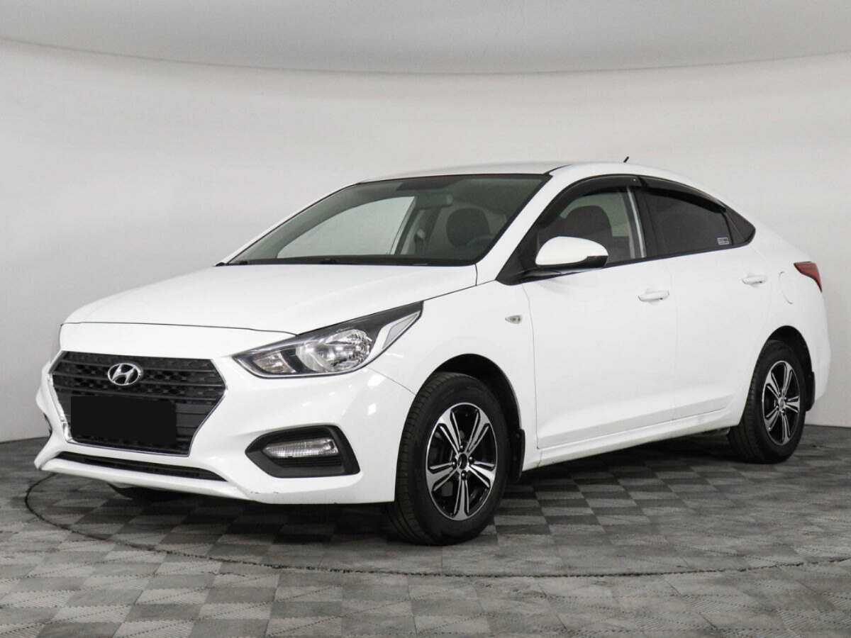 Hyundai Solaris 2017 года с пробегом. Посмотреть фото