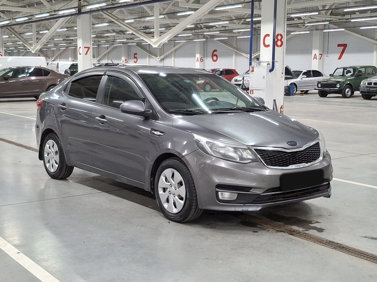 Kia Rio 2015 года с пробегом. Фото: #2