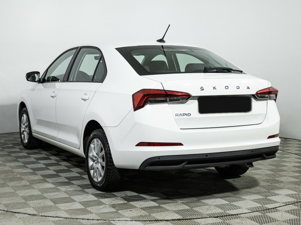 Skoda Rapid 2022 года с пробегом. Фото: #6