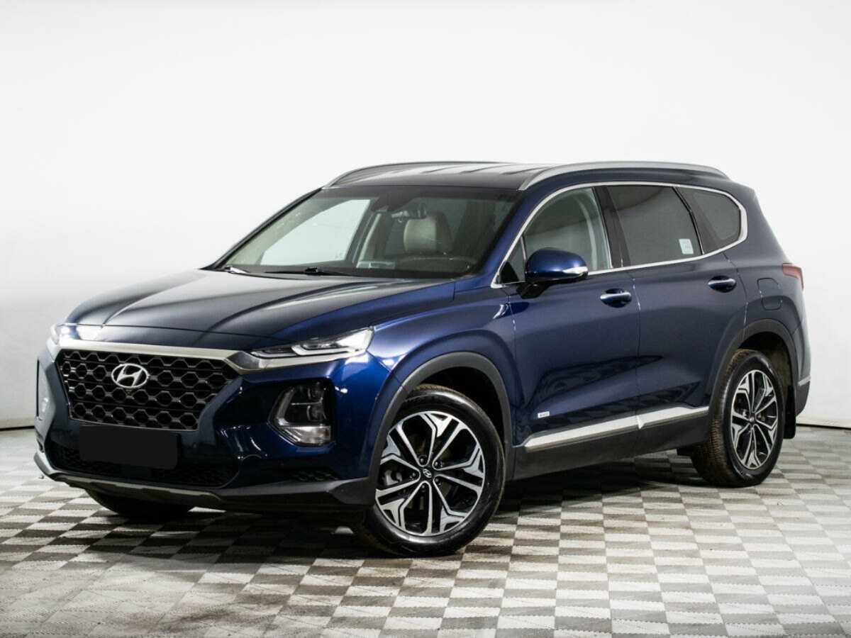 Hyundai Santa Fe 2018 года с пробегом. Посмотреть фото