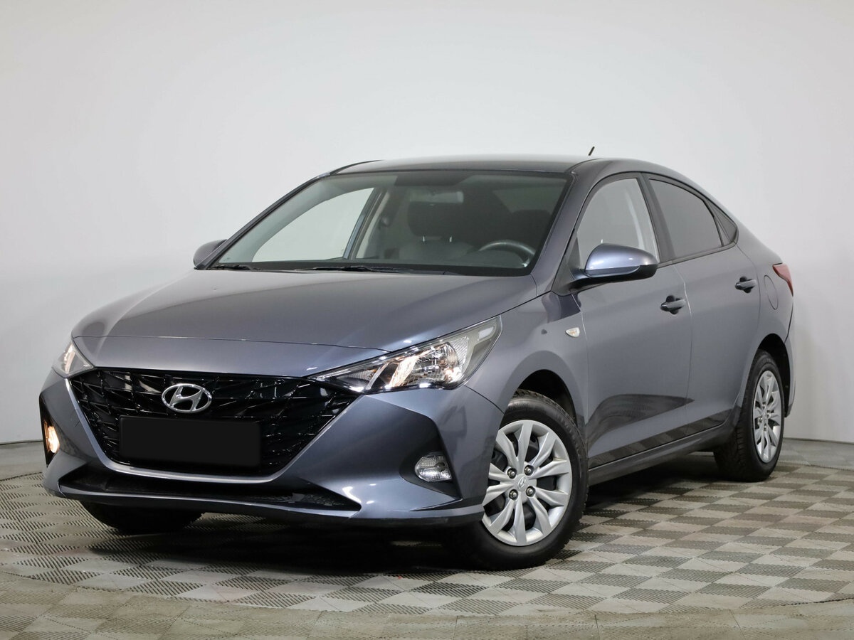 Hyundai Solaris 2021 года с пробегом. Посмотреть фото