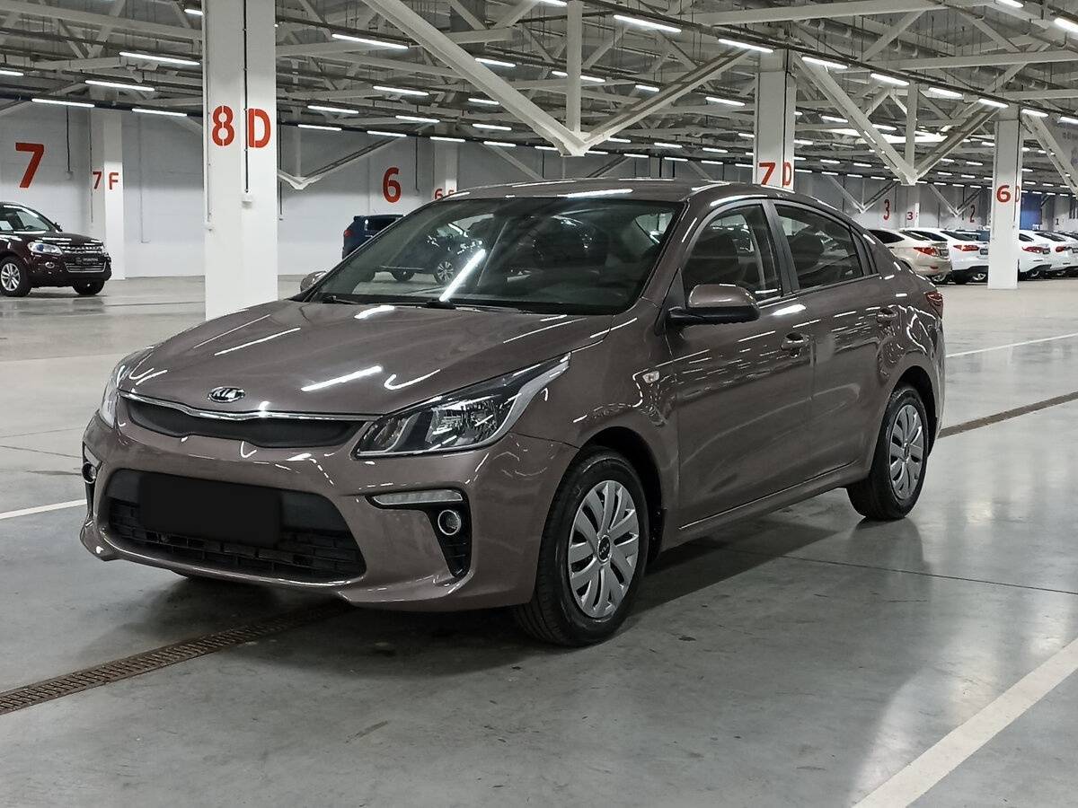Kia Rio 2018 года с пробегом. Посмотреть фото