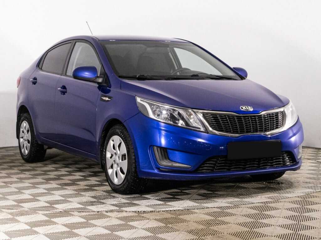 Kia Rio 2013 года с пробегом. Фото: #2