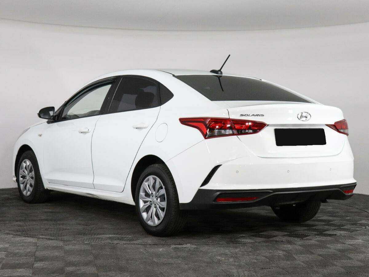 Hyundai Solaris 2020 года с пробегом. Фото: #6