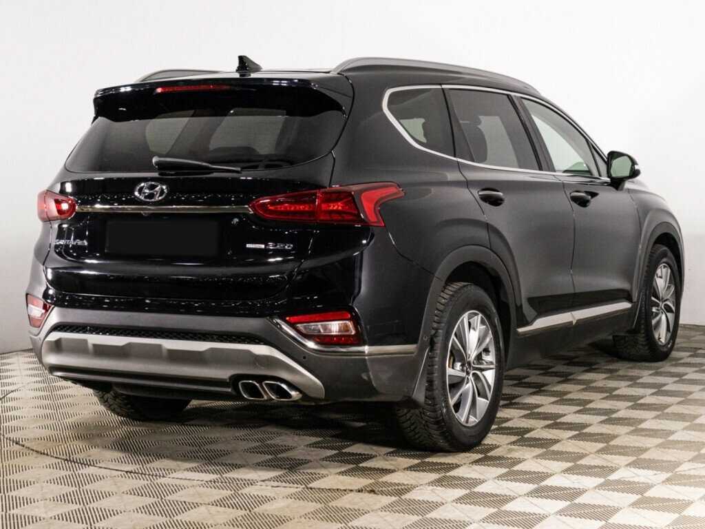 Hyundai Santa Fe 2019 года с пробегом. Фото: #4