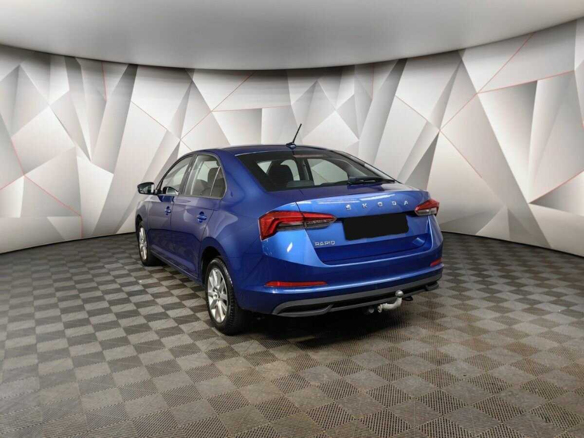 Skoda Rapid 2022 года с пробегом. Фото: #3
