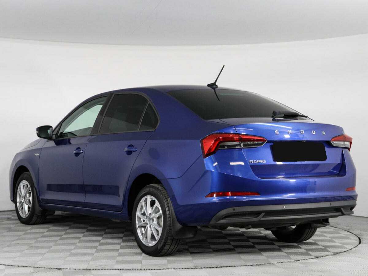 Skoda Rapid 2022 года с пробегом. Фото: #6