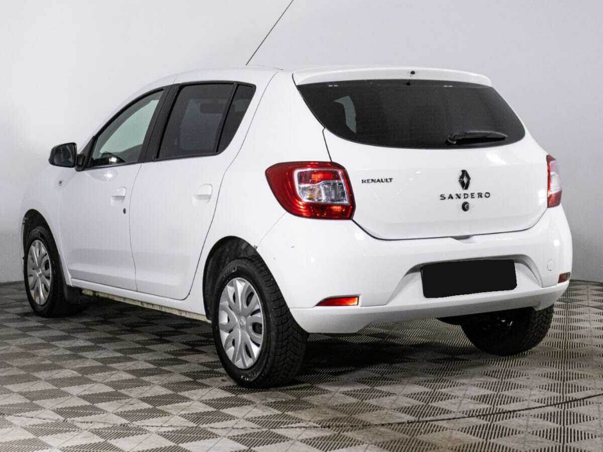 Renault Sandero 2018 года с пробегом. Фото: #6