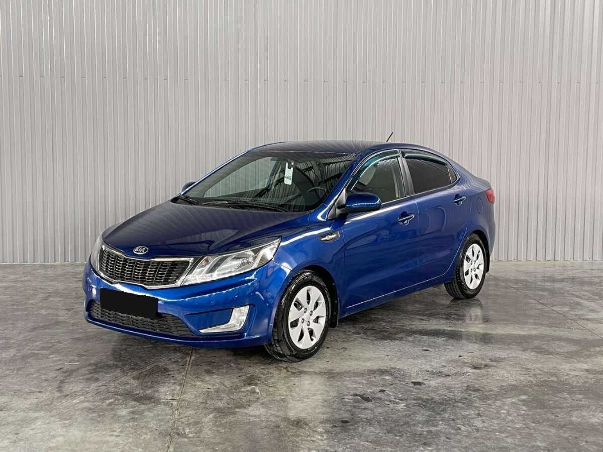 Kia Rio 2013 года с пробегом. Посмотреть фото