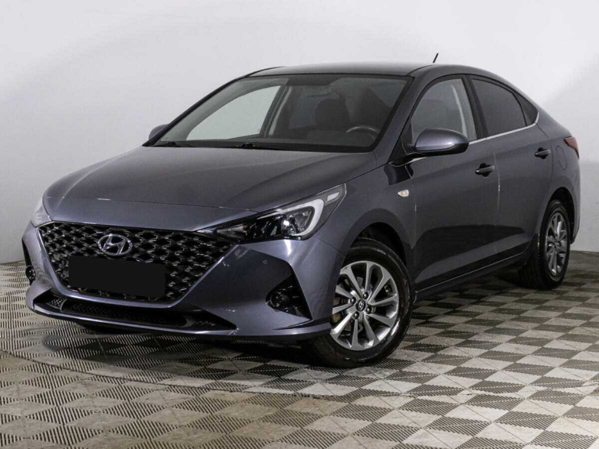 Hyundai Solaris 2021 года с пробегом. Посмотреть фото