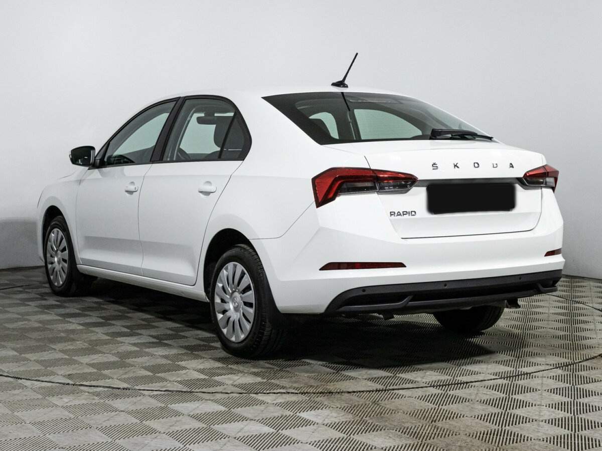 Skoda Rapid 2022 года с пробегом. Фото: #6