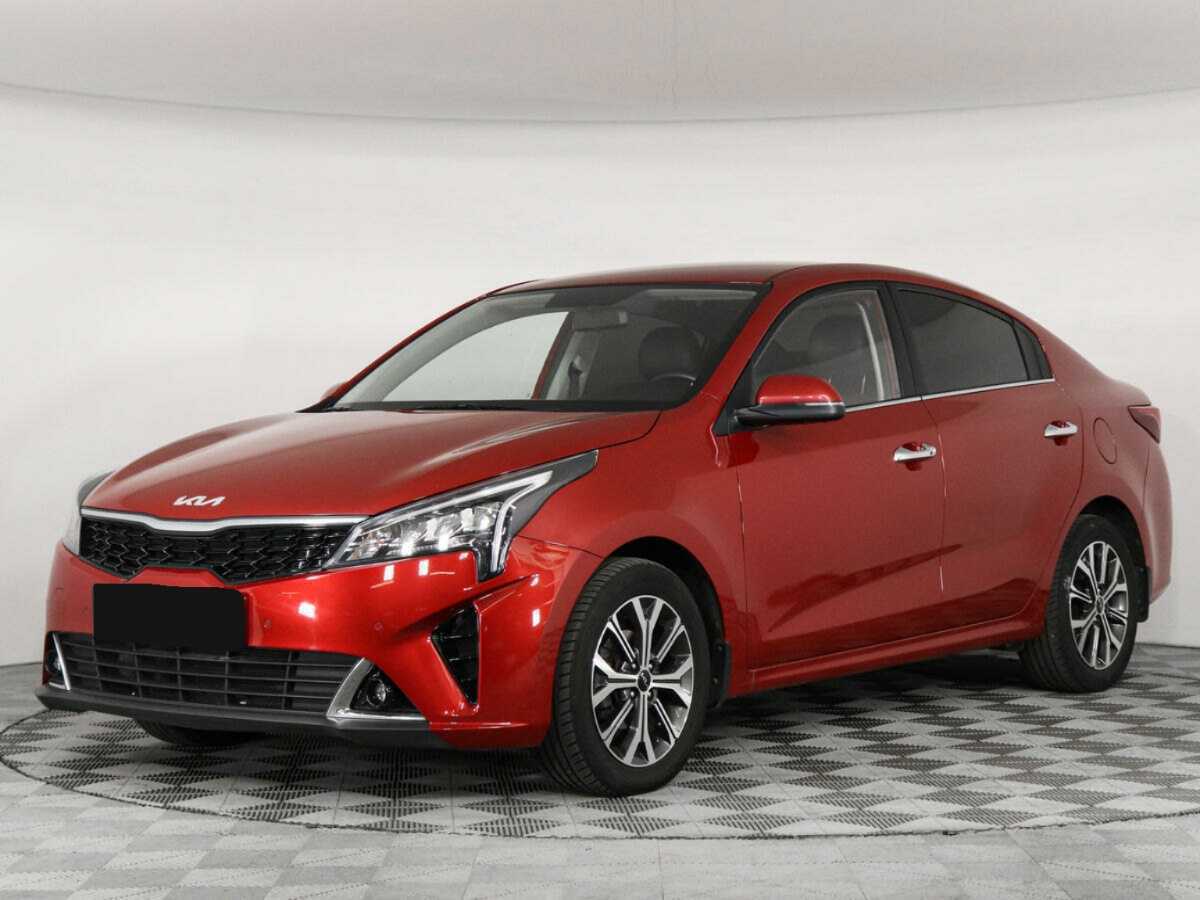 Kia Rio 2022 года с пробегом. Посмотреть фото