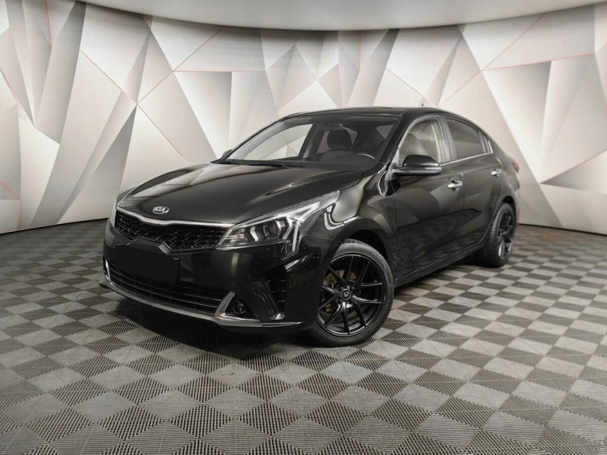 Kia Rio 2021 года с пробегом. Посмотреть фото