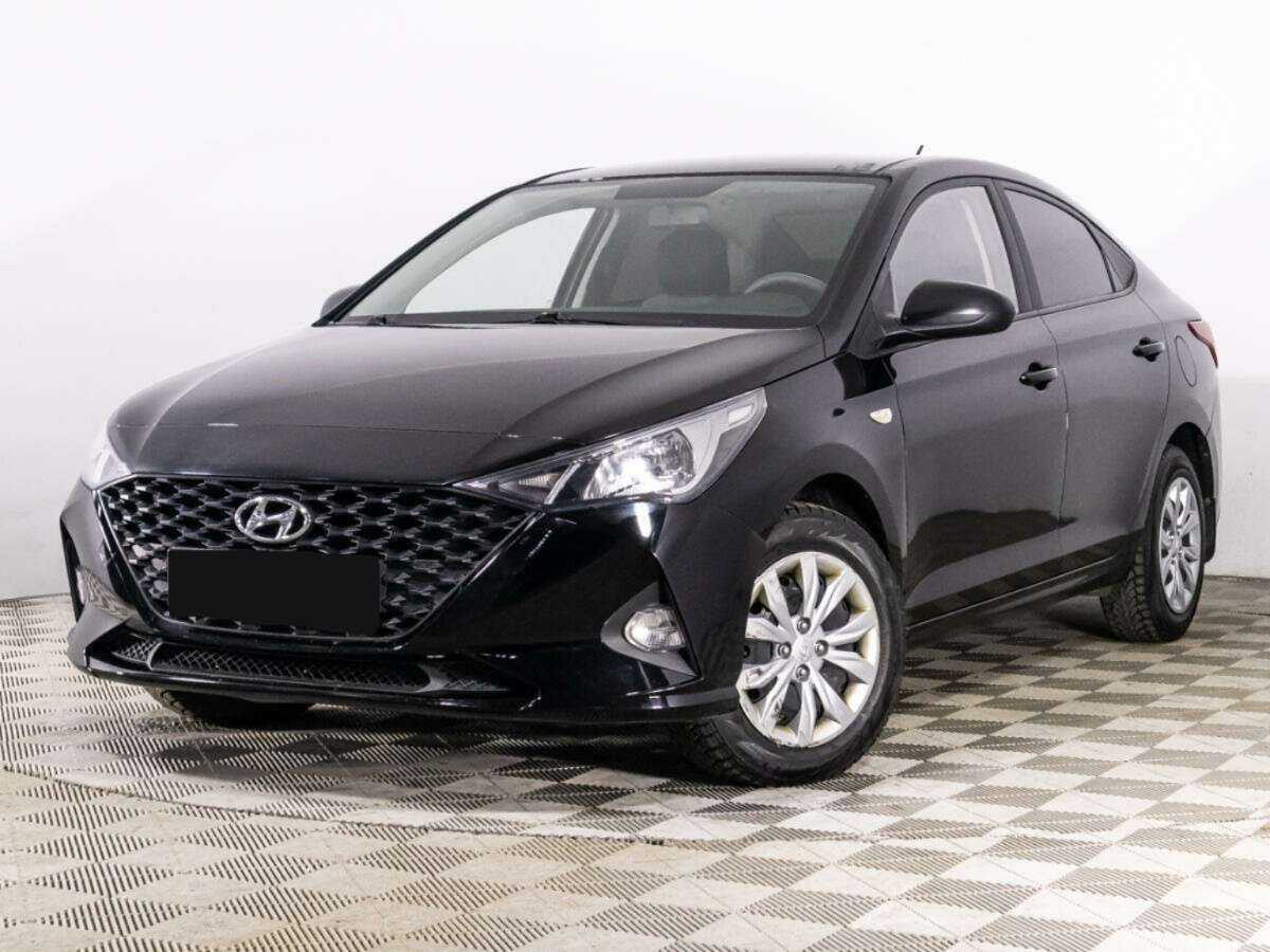 Hyundai Solaris 2021 года с пробегом. Посмотреть фото
