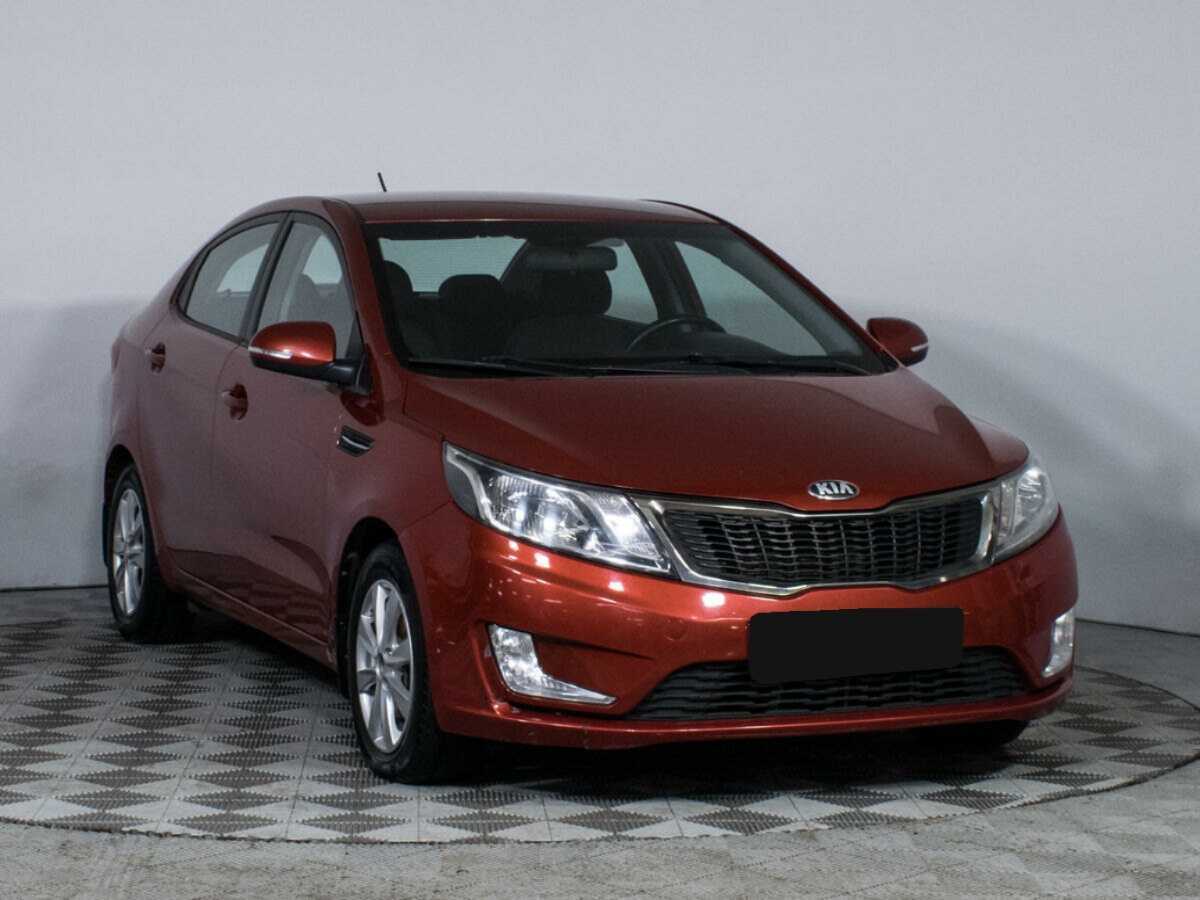 Kia Rio 2013 года с пробегом. Фото: #2