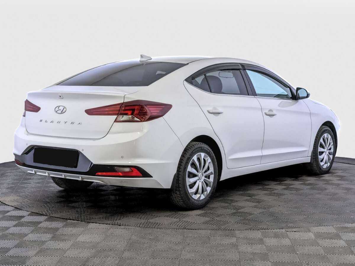 Hyundai Elantra 2020 года с пробегом. Фото: #4