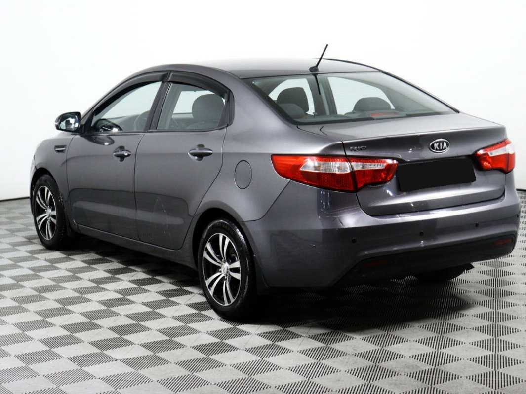 Kia Rio 2012 года с пробегом. Фото: #6