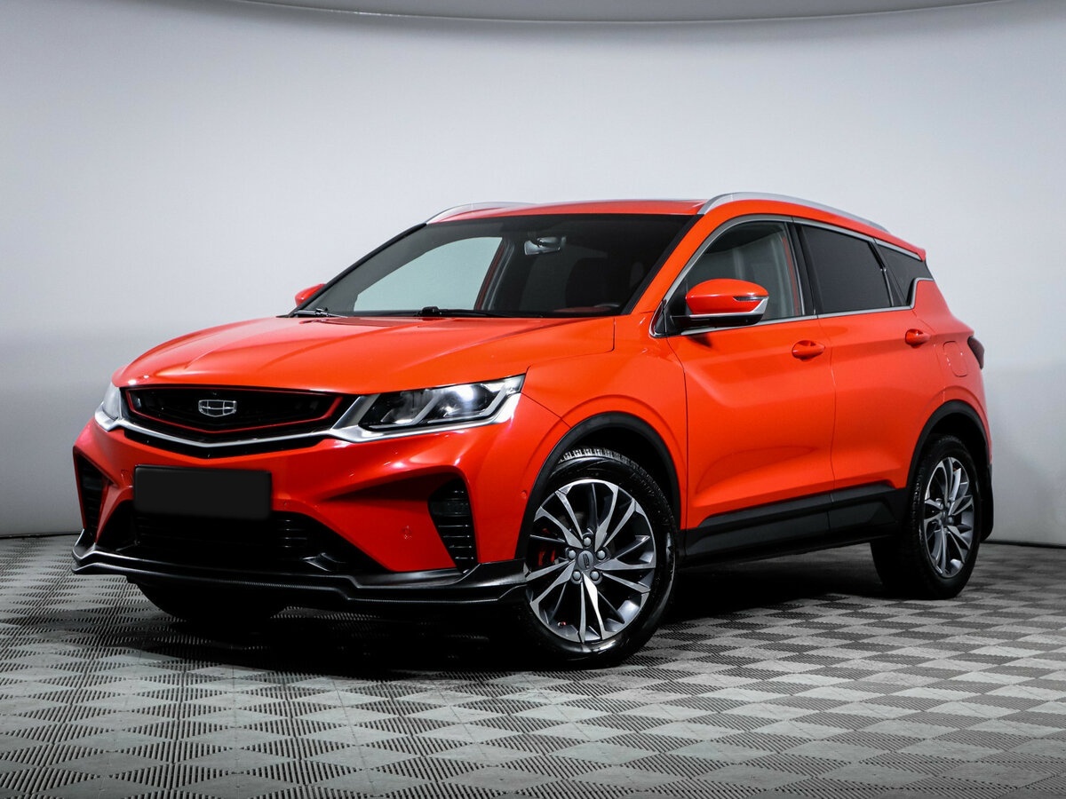 Geely Coolray 2021 года с пробегом. Посмотреть фото