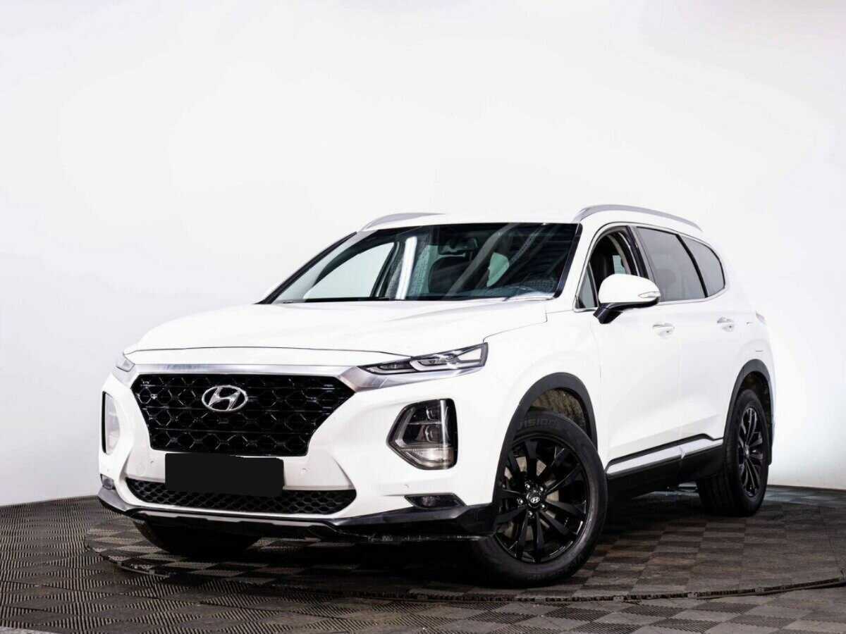 Hyundai Santa Fe 2019 года с пробегом. Посмотреть фото