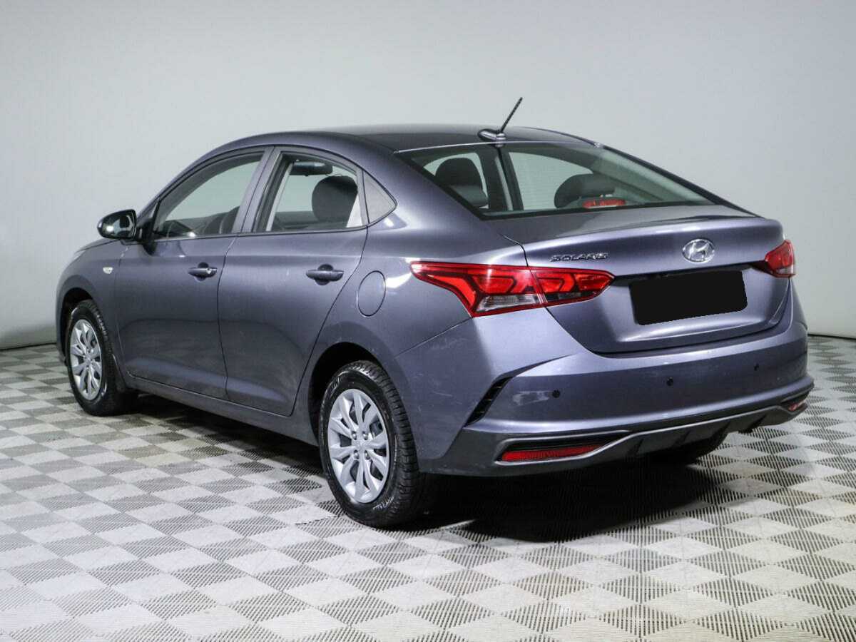 Hyundai Solaris 2021 года с пробегом. Фото: #5