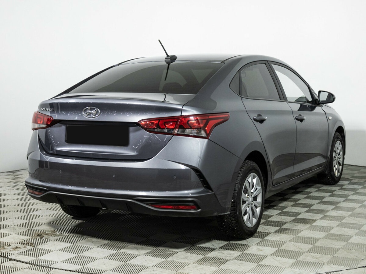 Hyundai Solaris 2021 года с пробегом. Фото: #4