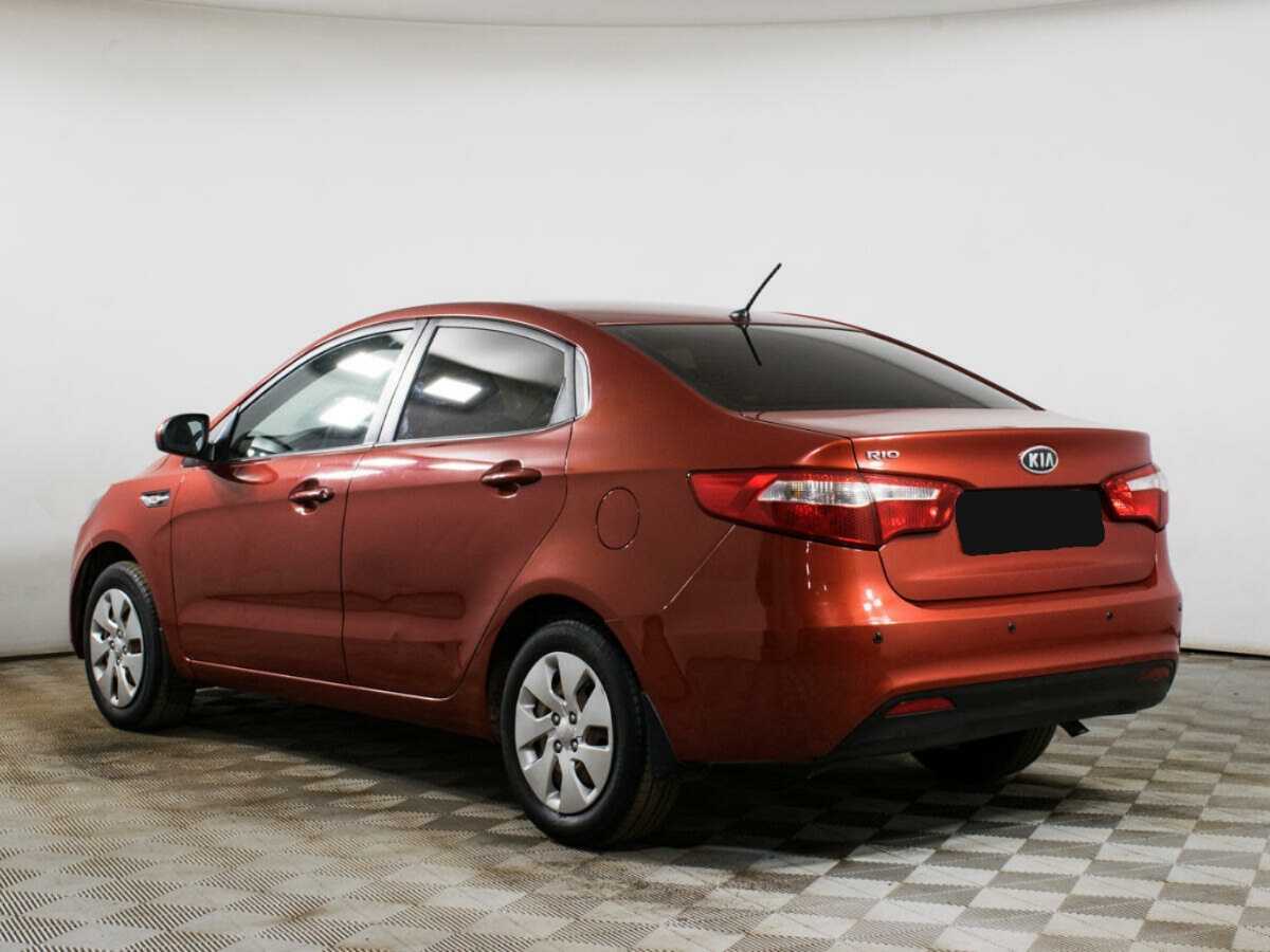 Kia Rio 2012 года с пробегом. Фото: #6