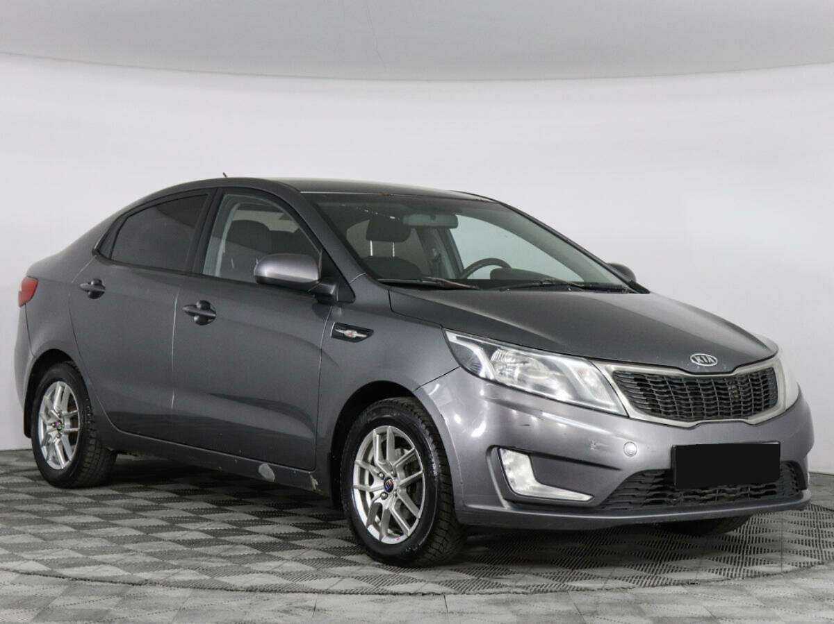 Kia Rio 2012 года с пробегом. Фото: #1