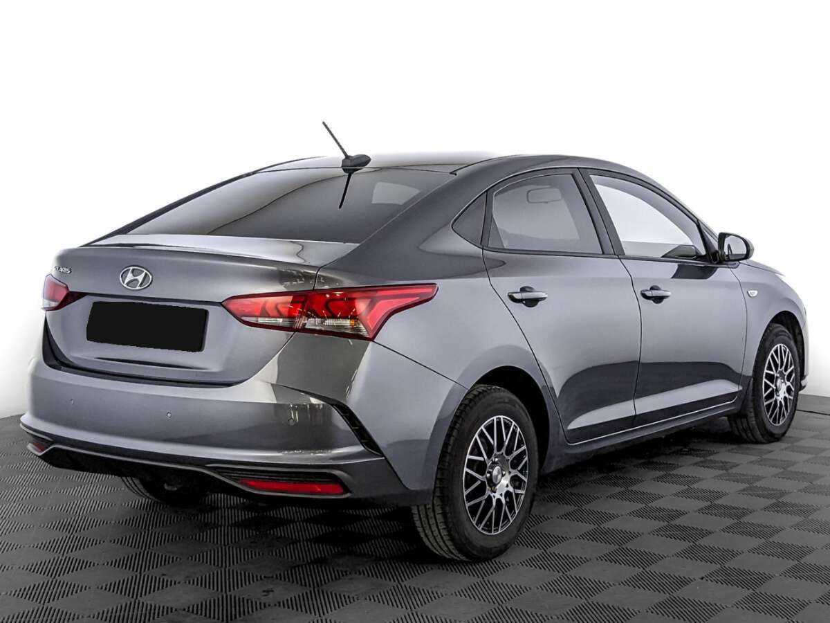 Hyundai Solaris 2021 года с пробегом. Фото: #4