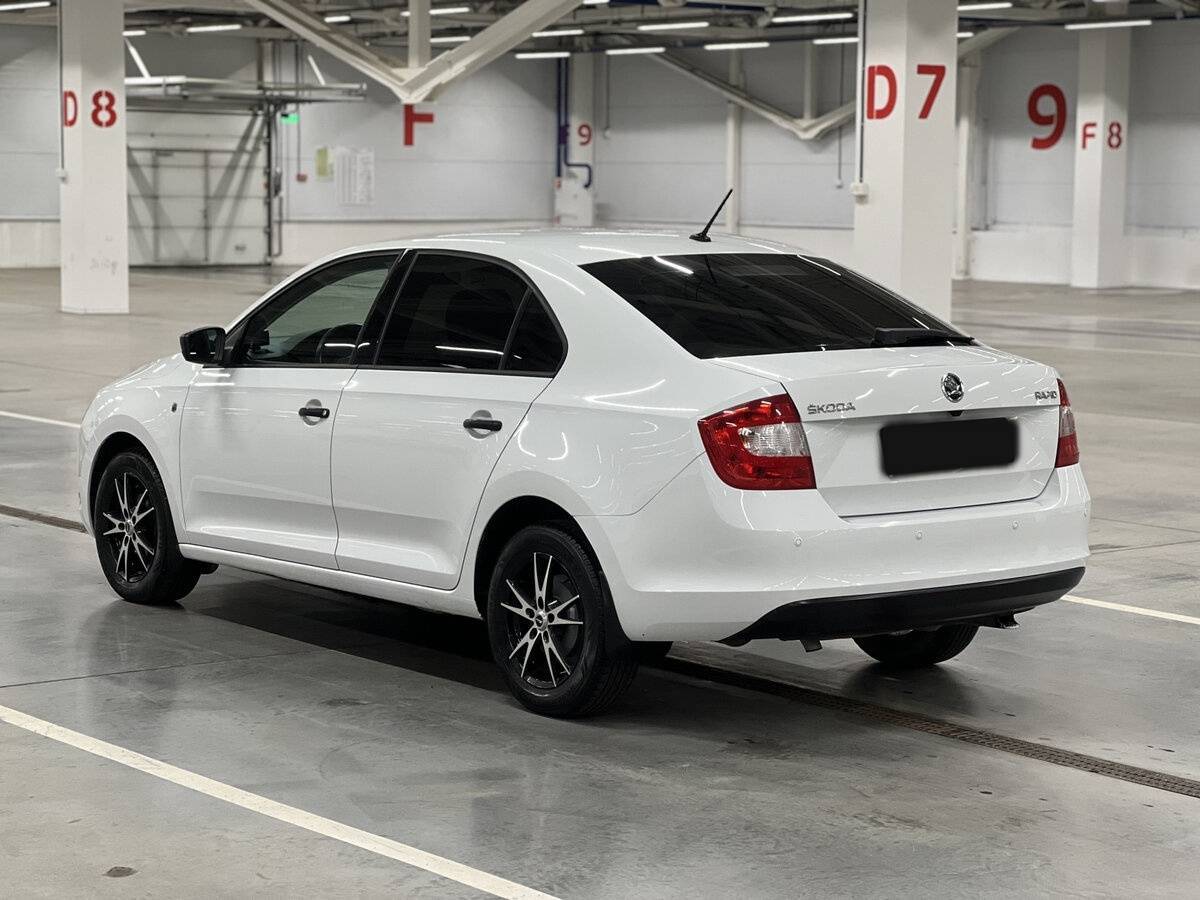Skoda Rapid 2016 года с пробегом. Фото: #6