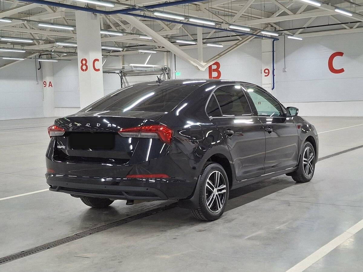 Skoda Rapid 2022 года с пробегом. Фото: #4