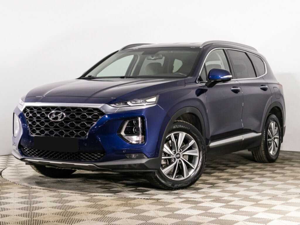 Hyundai Santa Fe 2019 года с пробегом. Посмотреть фото