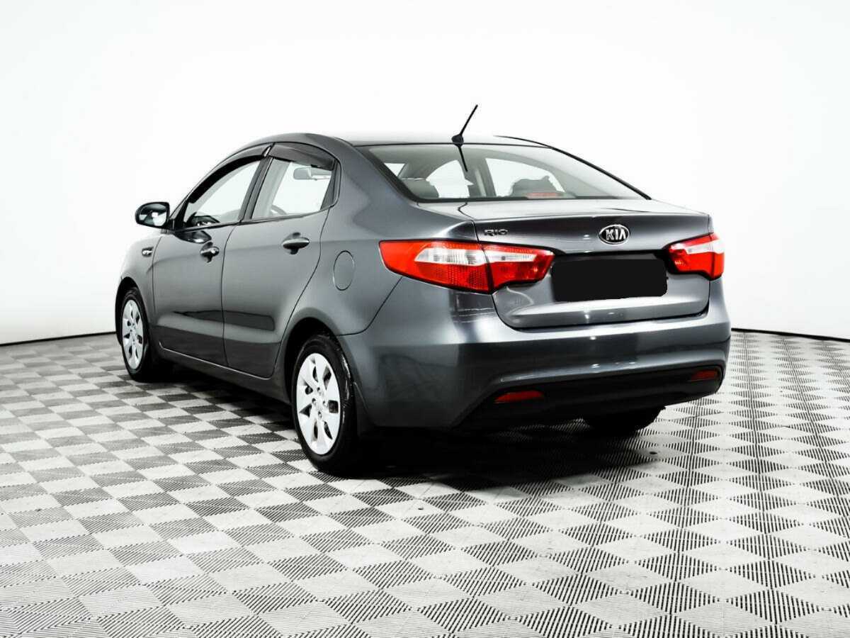 Kia Rio 2014 года с пробегом. Фото: #6