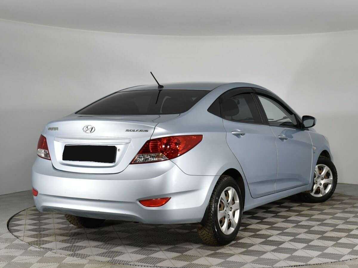 Hyundai Solaris 2012 года с пробегом. Фото: #1
