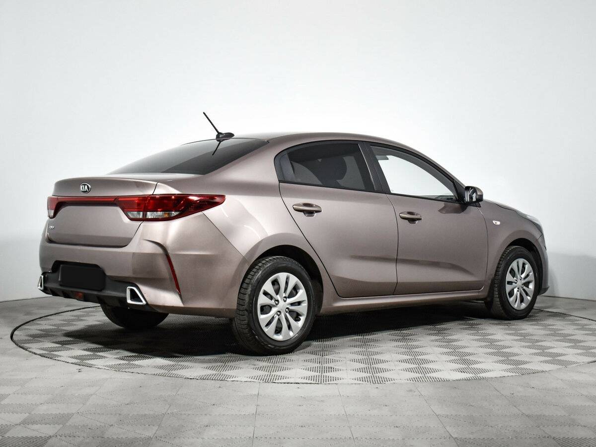 Kia Rio 2020 года с пробегом. Фото: #3