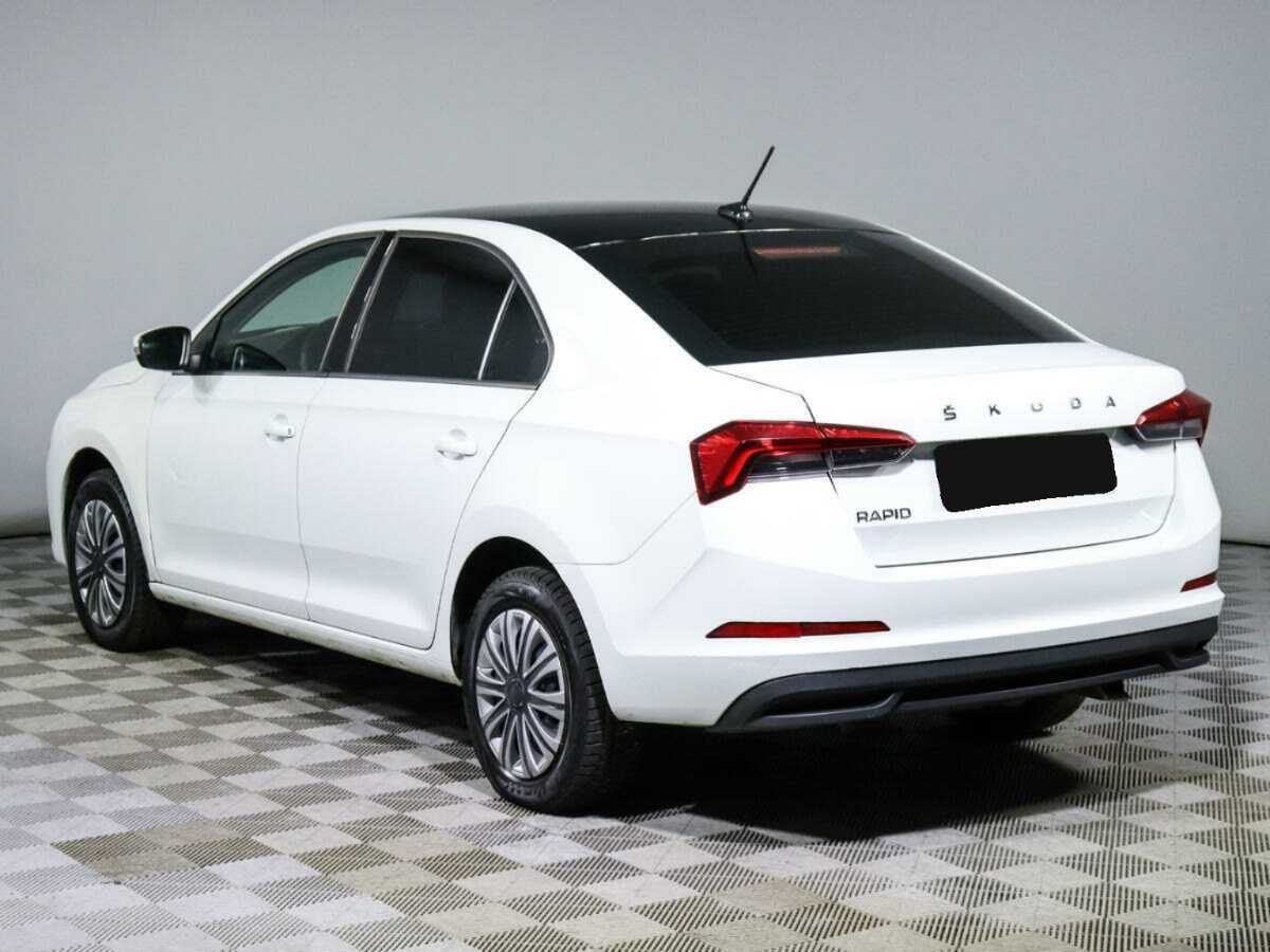 Skoda Rapid 2021 года с пробегом. Фото: #6