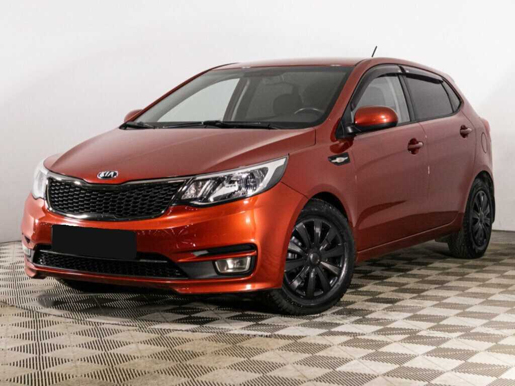 Kia Rio 2015 года с пробегом. Посмотреть фото
