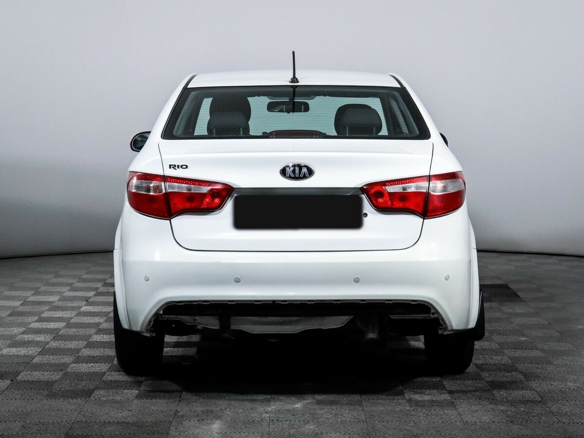 Kia Rio 2014 года с пробегом. Фото: #4