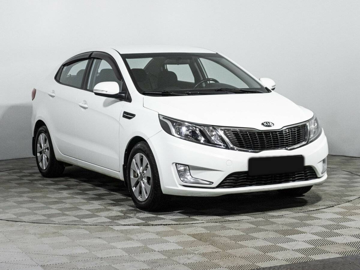 Kia Rio 2013 года с пробегом. Фото: #2