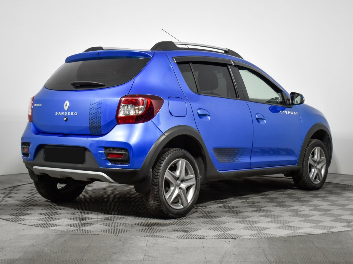 Renault Sandero 2018 года с пробегом. Фото: #4